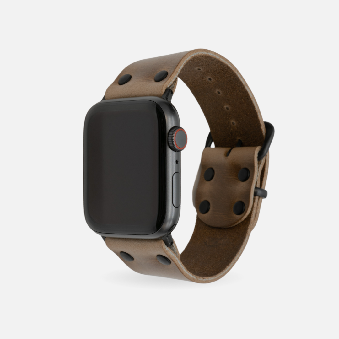 Apple Watch Band - Range Leather Co.-Watch Band-Maple-40/41/42 MM-Ardent Patriot Apparel Co.