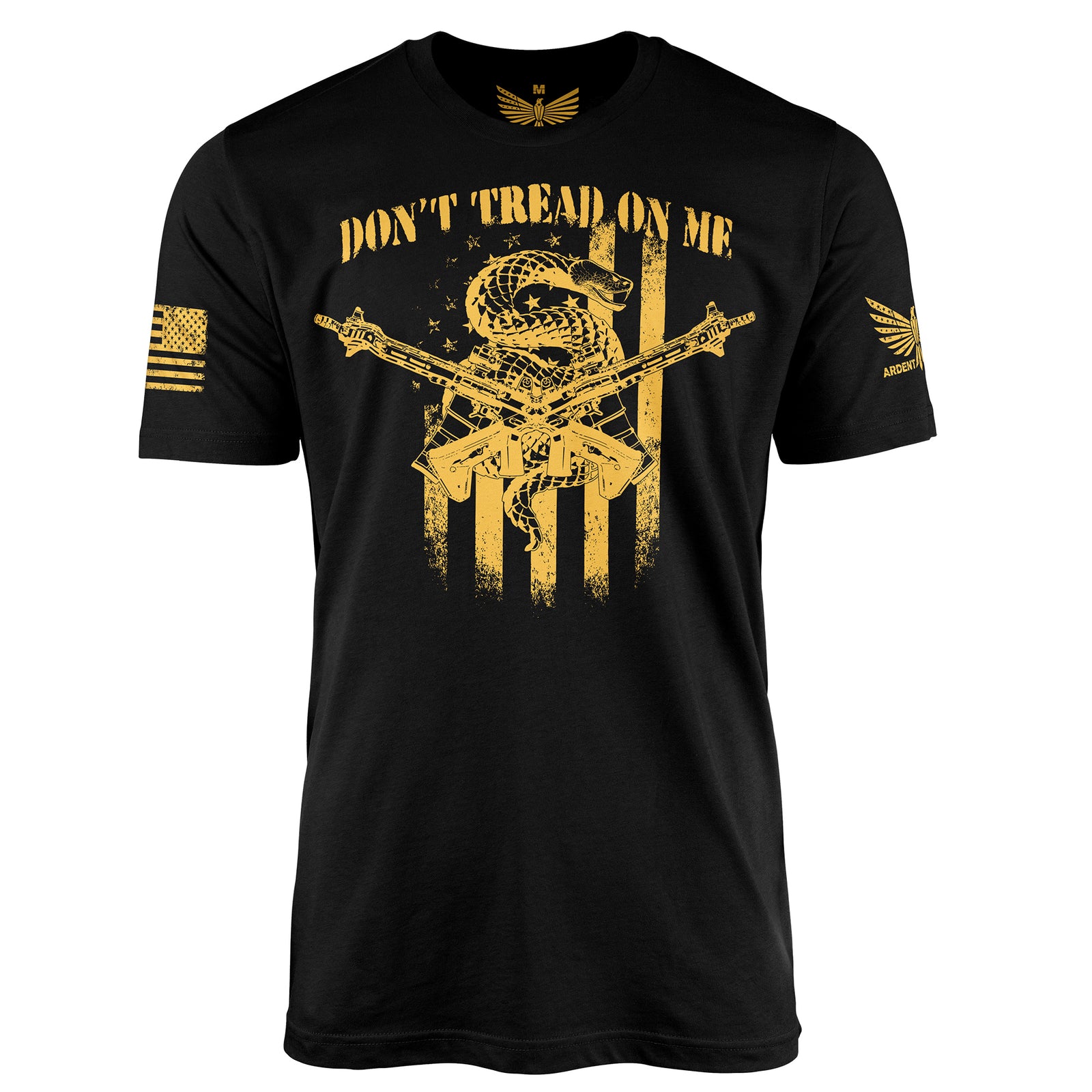 Don't Tread On Me Tactical-Men's Shirt-Black-XS-Ardent Patriot Apparel Co.
