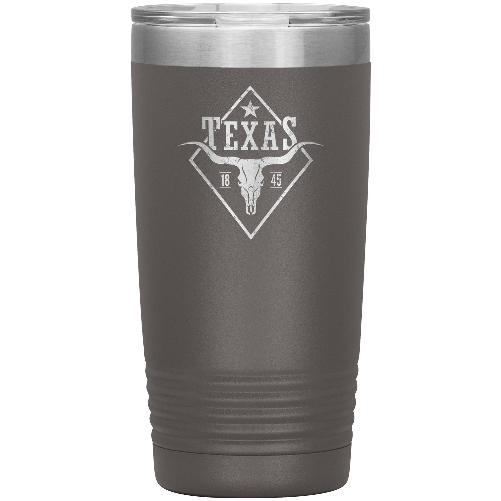 Texas Longhorn Tumbler 20oz-Tumblers-Orange Tumbler-Ardent Patriot Apparel Co.