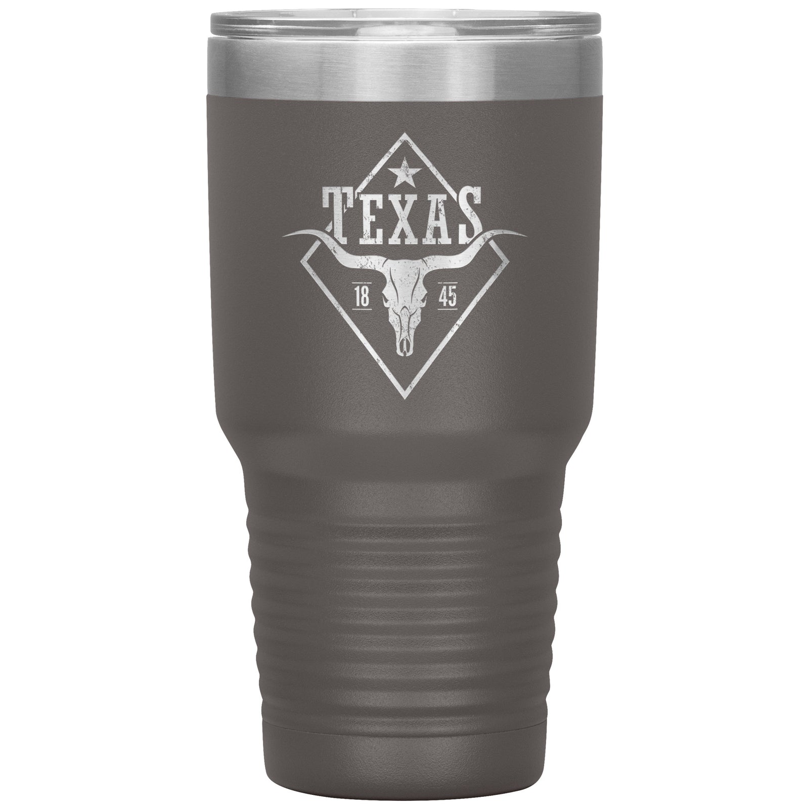 Texas Longhorn Tumbler 30oz-Tumblers-Orange Tumbler-Ardent Patriot Apparel Co.