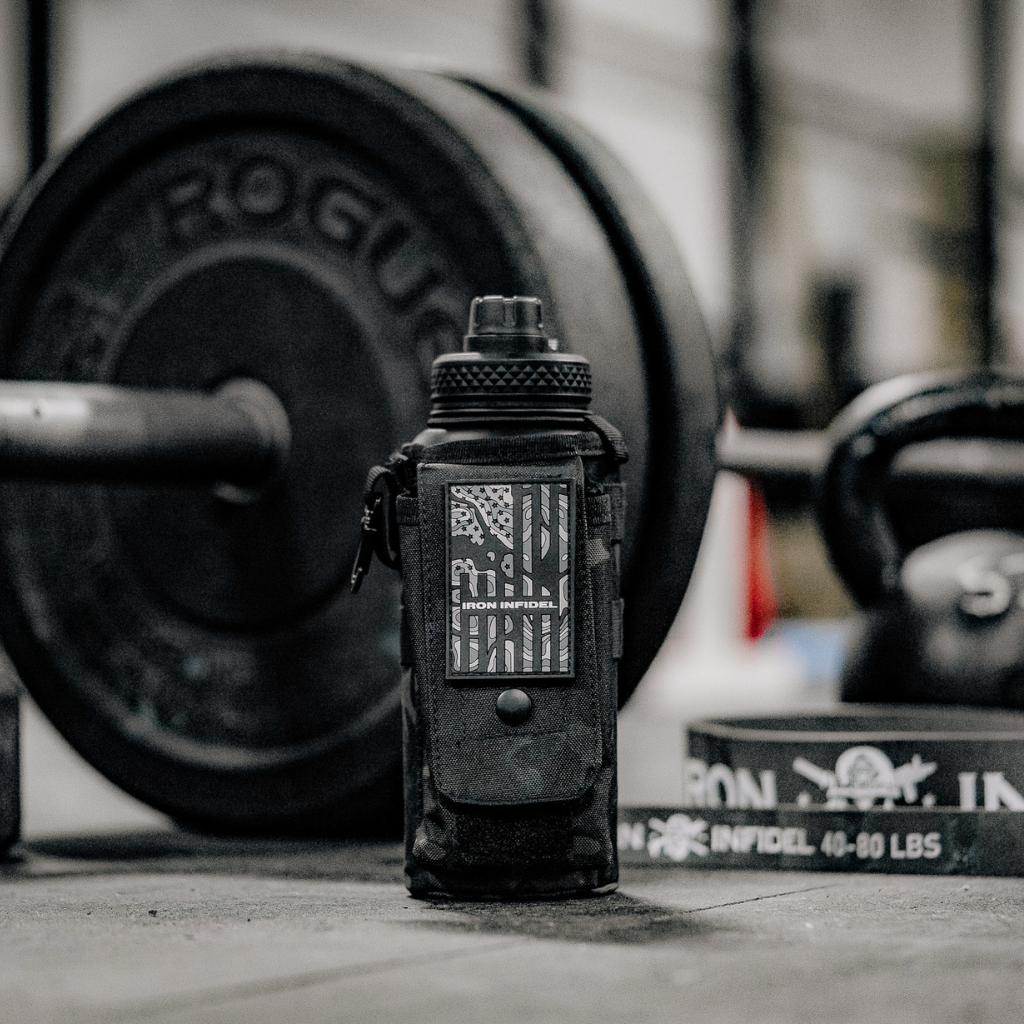 32oz Compact Battle Bottles - Iron Infidel-Water Bottles-Ardent Patriot Apparel Co.