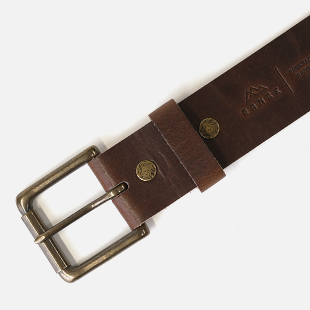 Windom Belt - Range Leather Co.-Belt-Ardent Patriot Apparel Co.