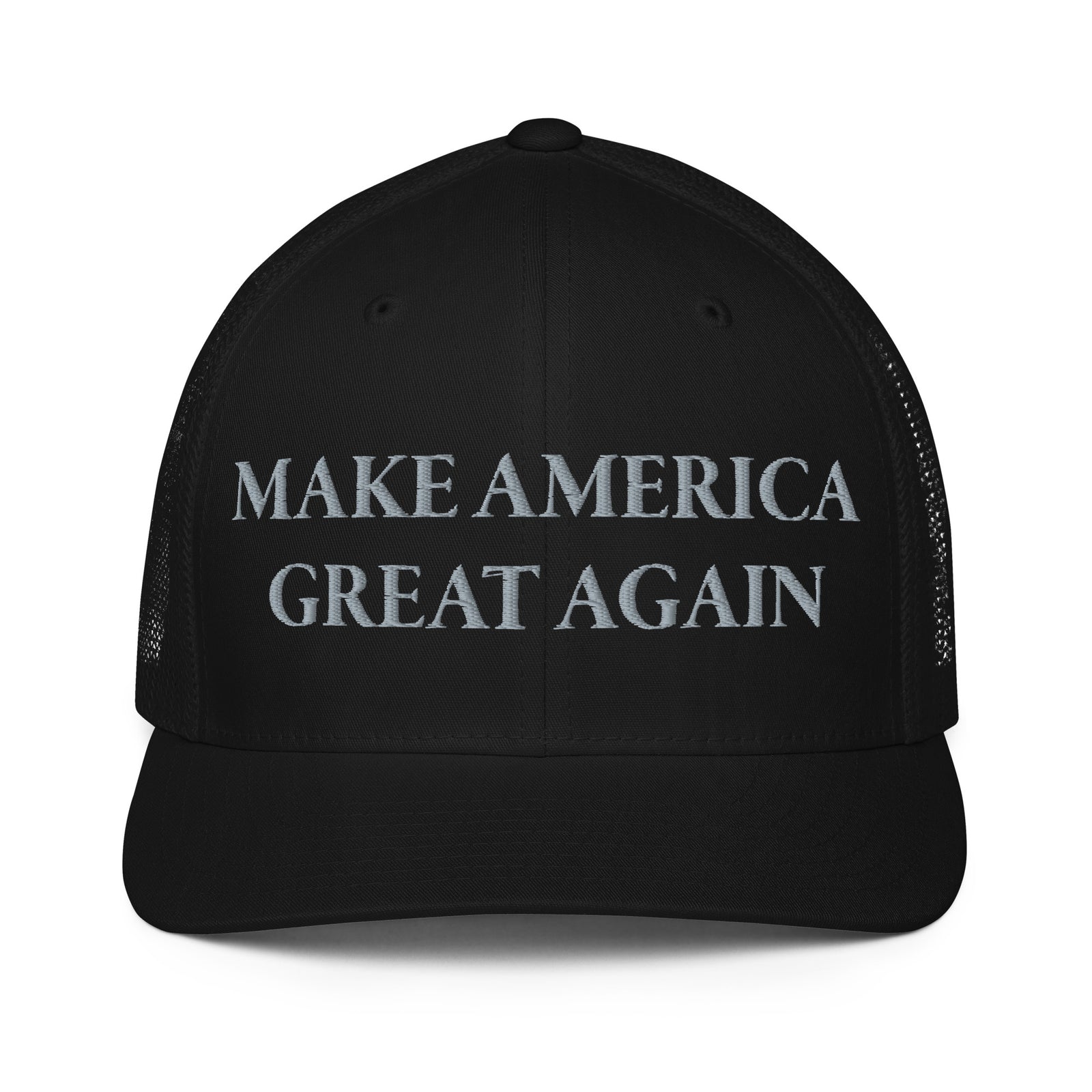 Dark Maga Flexfit Trucker Hat-Hats-Ardent Patriot Apparel Co.