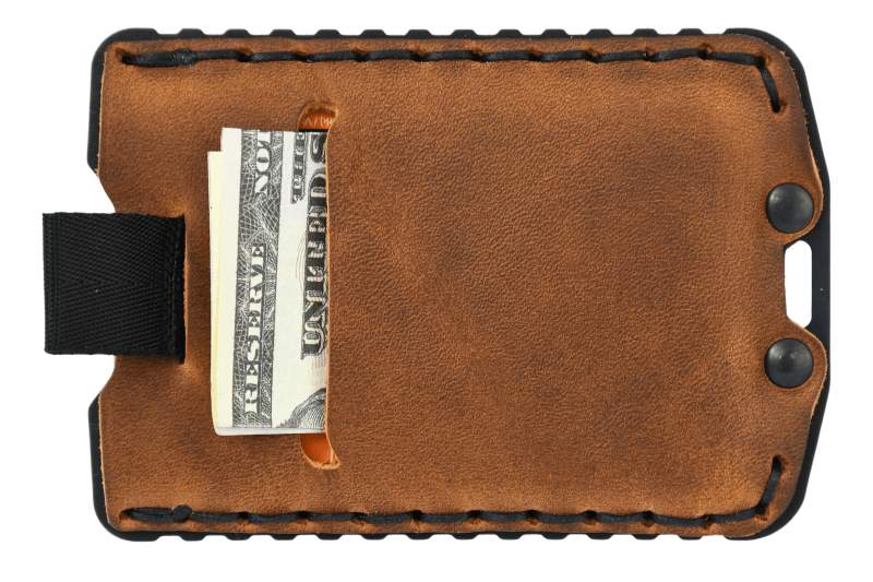 Ascent Wallet - Black Tobacco Brown - Trayvax