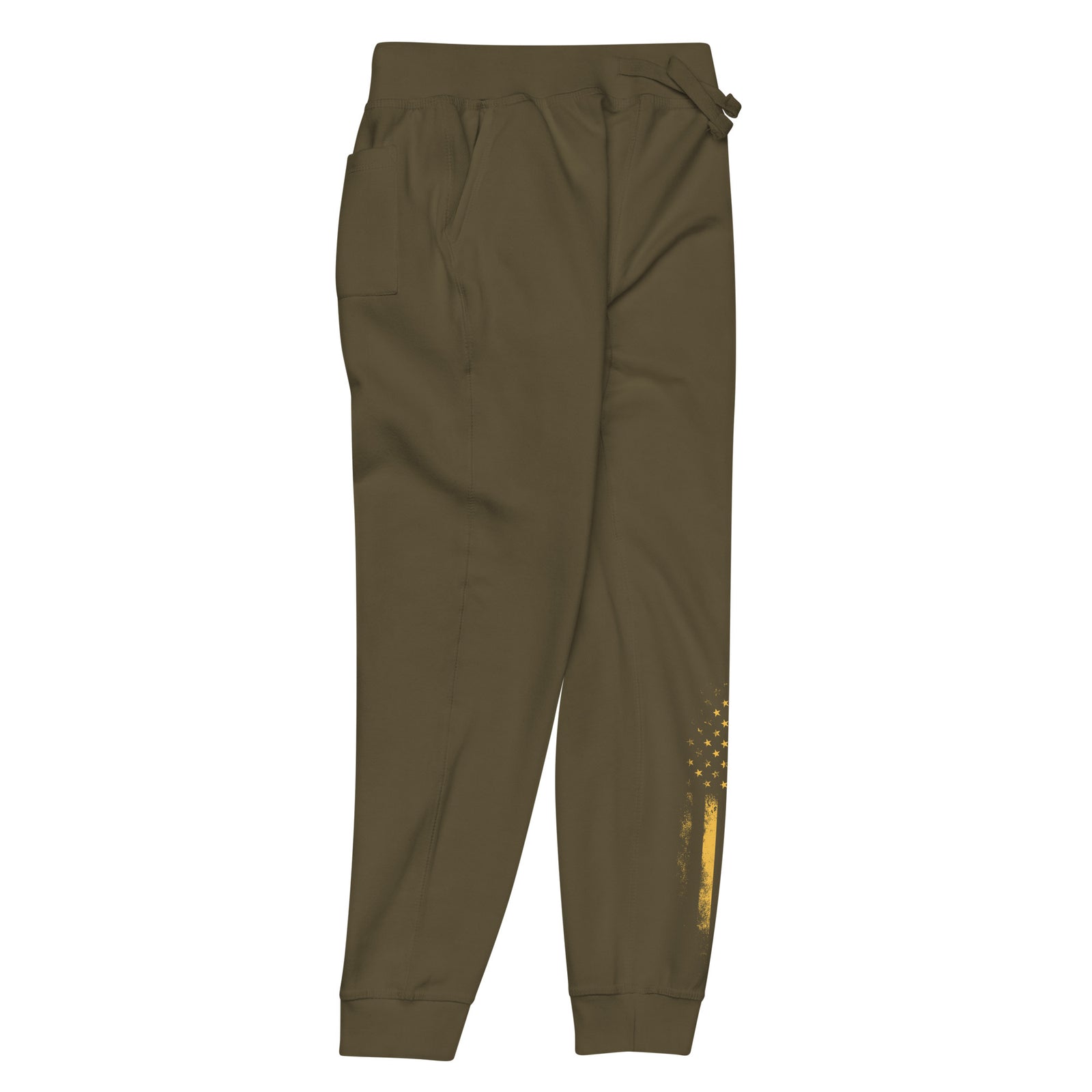 Yellow Flag Sweatpants-Premium Sweatpants-Ardent Patriot Apparel Co.