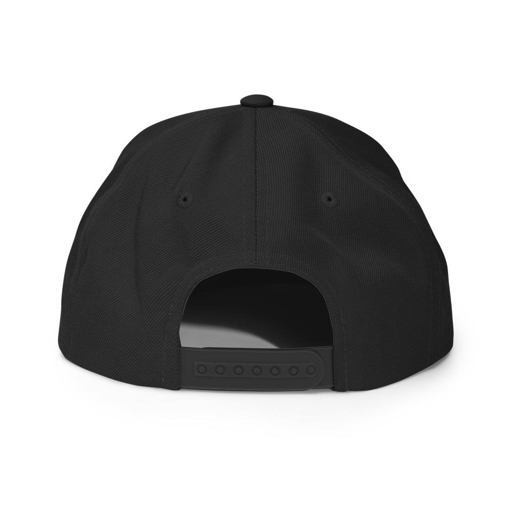 Blackout Edition American Flag Snapback Hat-Hats-Ardent Patriot Apparel Co.