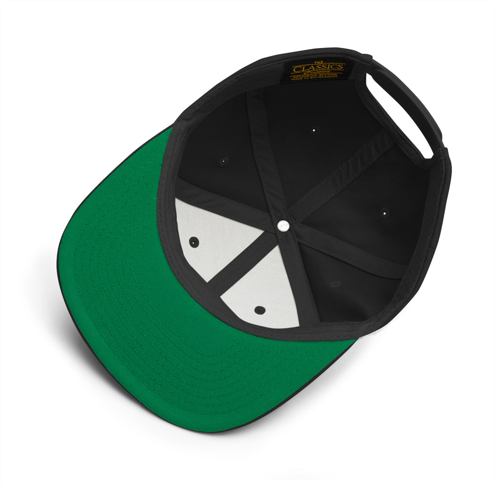 Blackout Edition American Flag Snapback Hat-Hats-Ardent Patriot Apparel Co.