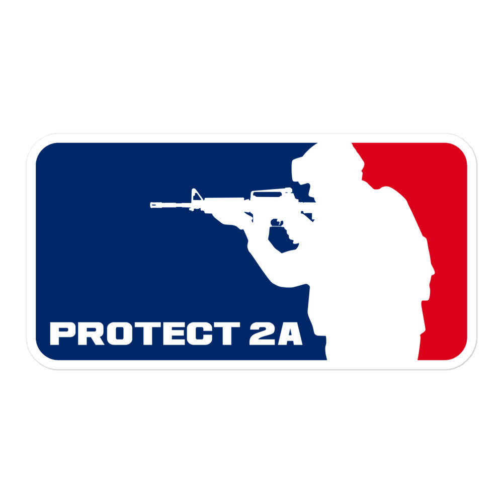 2A League Sticker-Sticker-5.5″×2.75″-Ardent Patriot Apparel Co.