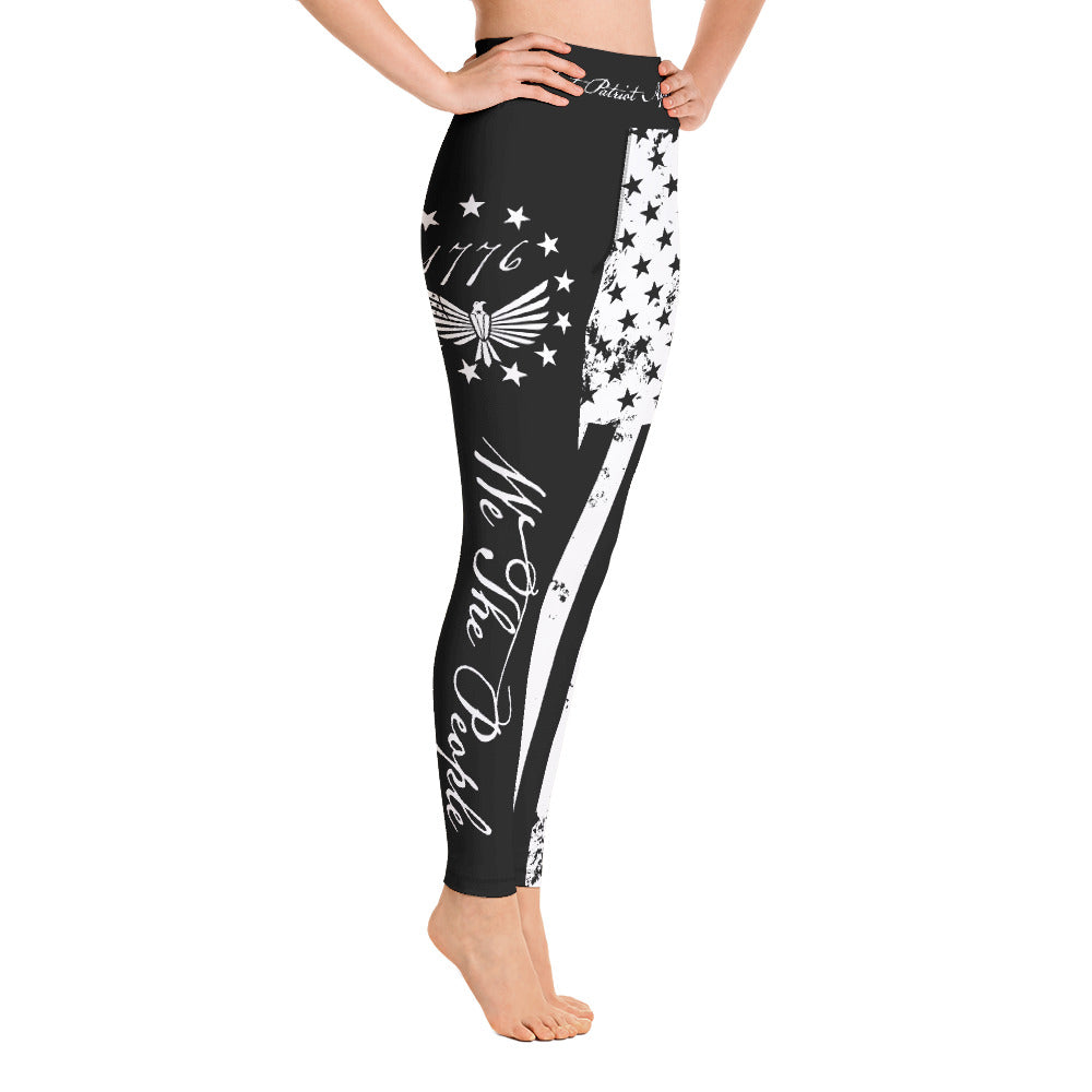 We The People Leggings-Leggings-Ardent Patriot Apparel Co.
