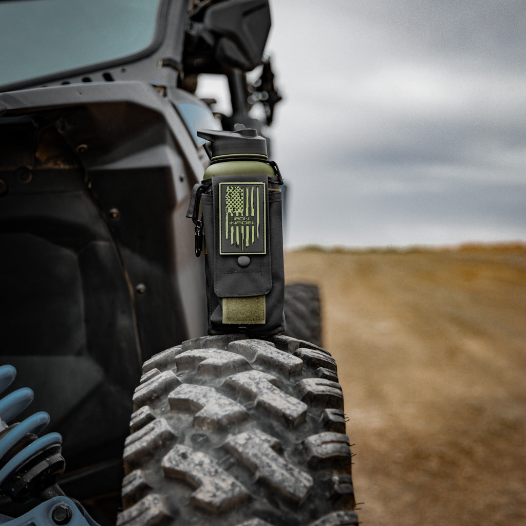 32oz Compact Battle Bottles - Iron Infidel-Water Bottles-Ardent Patriot Apparel Co.