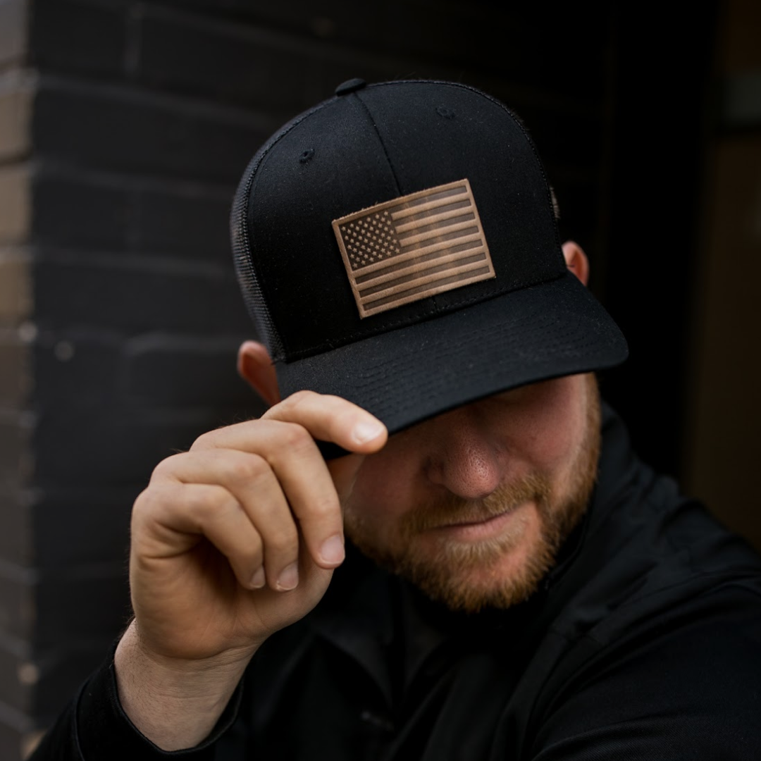 We The People Hat - Range Leather Co.-Hats-Ardent Patriot Apparel Co.