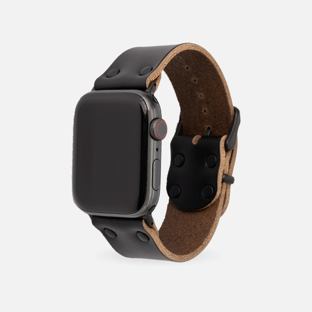 Apple Watch Band - Range Leather Co.-Watch Band-Midnight-40/41/42 MM-Ardent Patriot Apparel Co.
