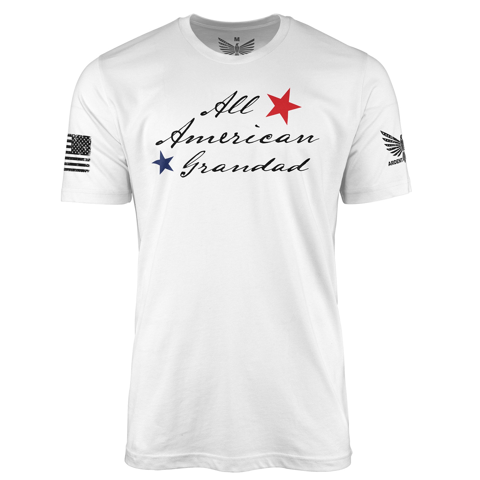 All American Grandad-Men's Shirt-S-Ardent Patriot Apparel Co.