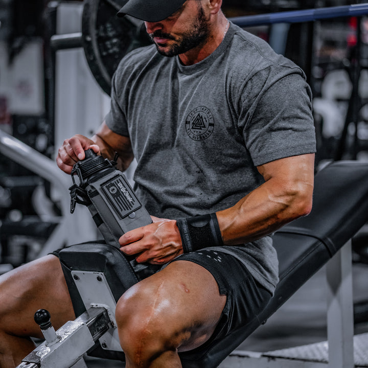 32oz Compact Battle Bottles - Iron Infidel-Water Bottles-Ardent Patriot Apparel Co.