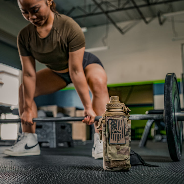 32oz Compact Battle Bottles - Iron Infidel-Water Bottles-Ardent Patriot Apparel Co.