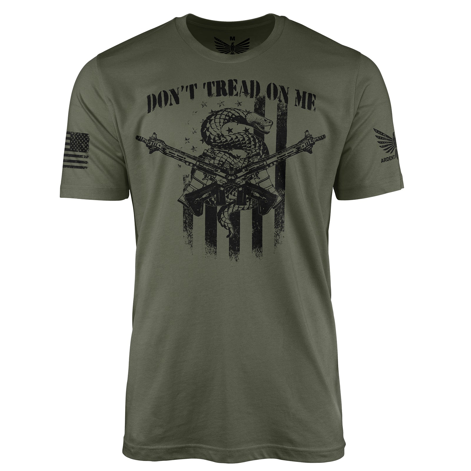 Don't Tread On Me Tactical-Men's Shirt-Military Green-XS-Ardent Patriot Apparel Co.