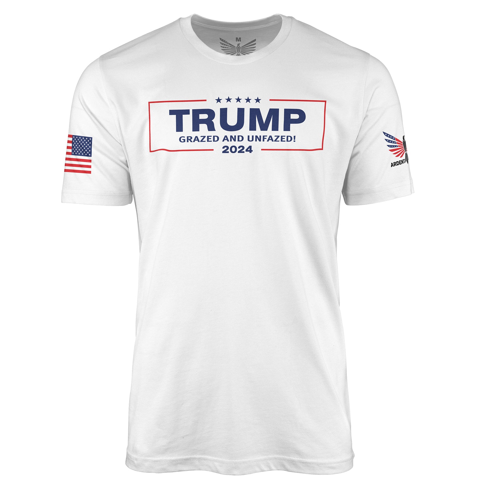 Grazed And Unfazed - You Missed-Men's Shirt-White-XS-Ardent Patriot Apparel Co.