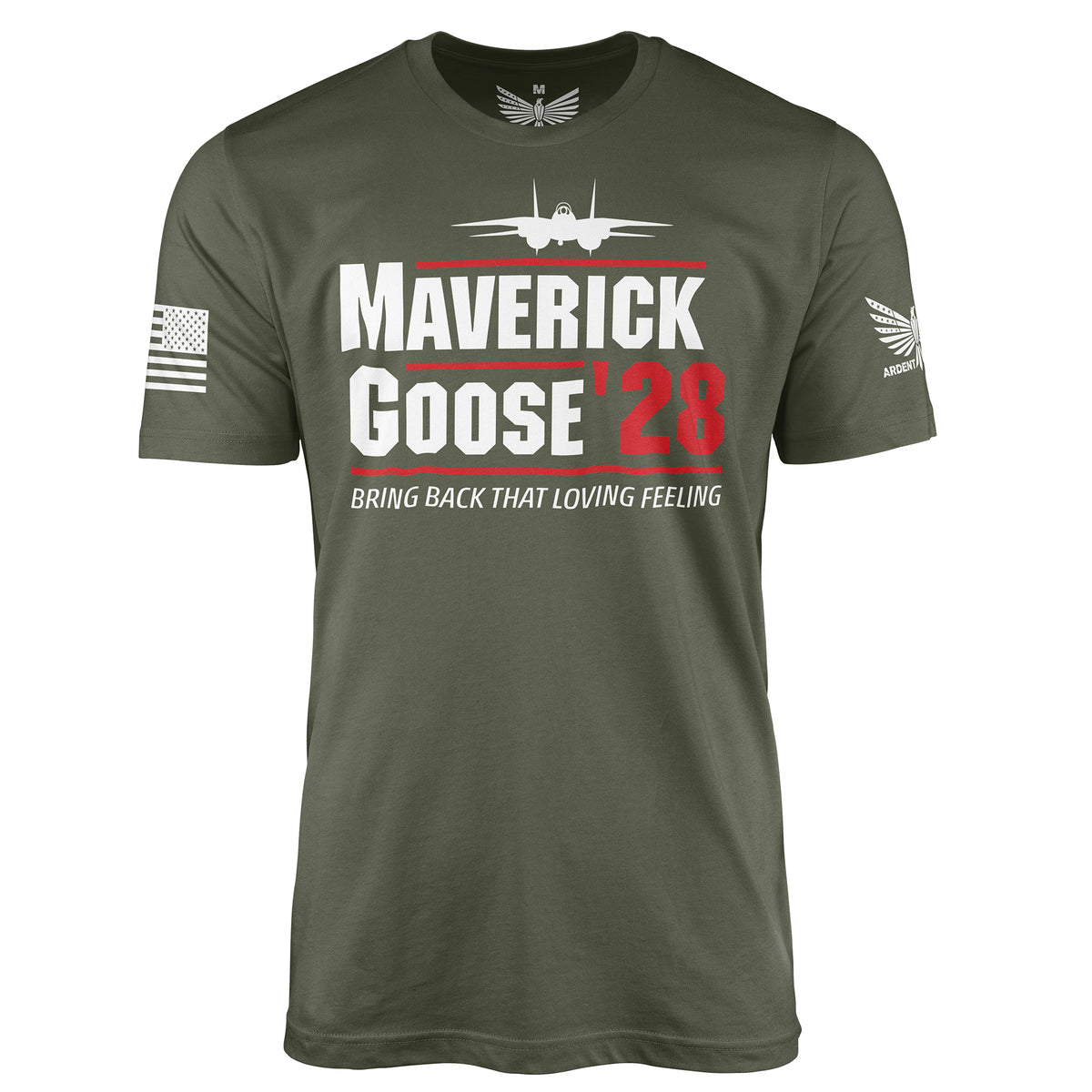 Maverick Goose 2028-Men's Shirt-Military Green-XS-Ardent Patriot Apparel Co.