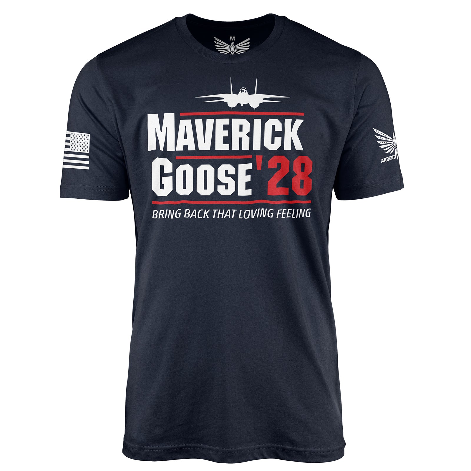 Maverick Goose 2028-Men's Shirt-Navy-XS-Ardent Patriot Apparel Co.