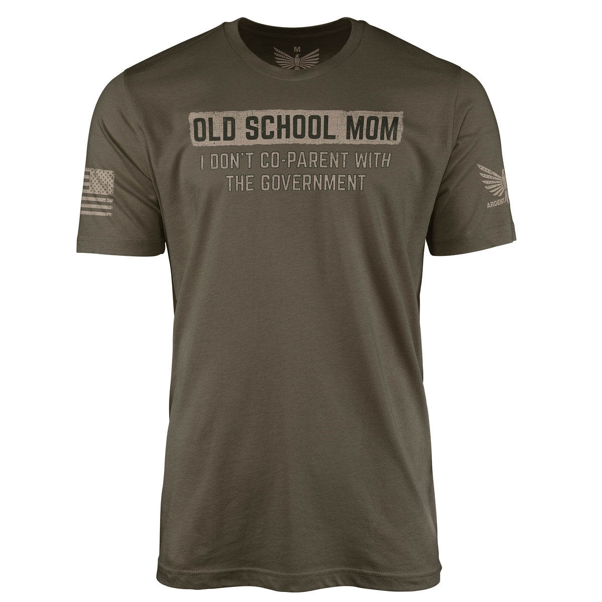 Old School Mom-Women's Shirt-Ardent Patriot Apparel Co.
