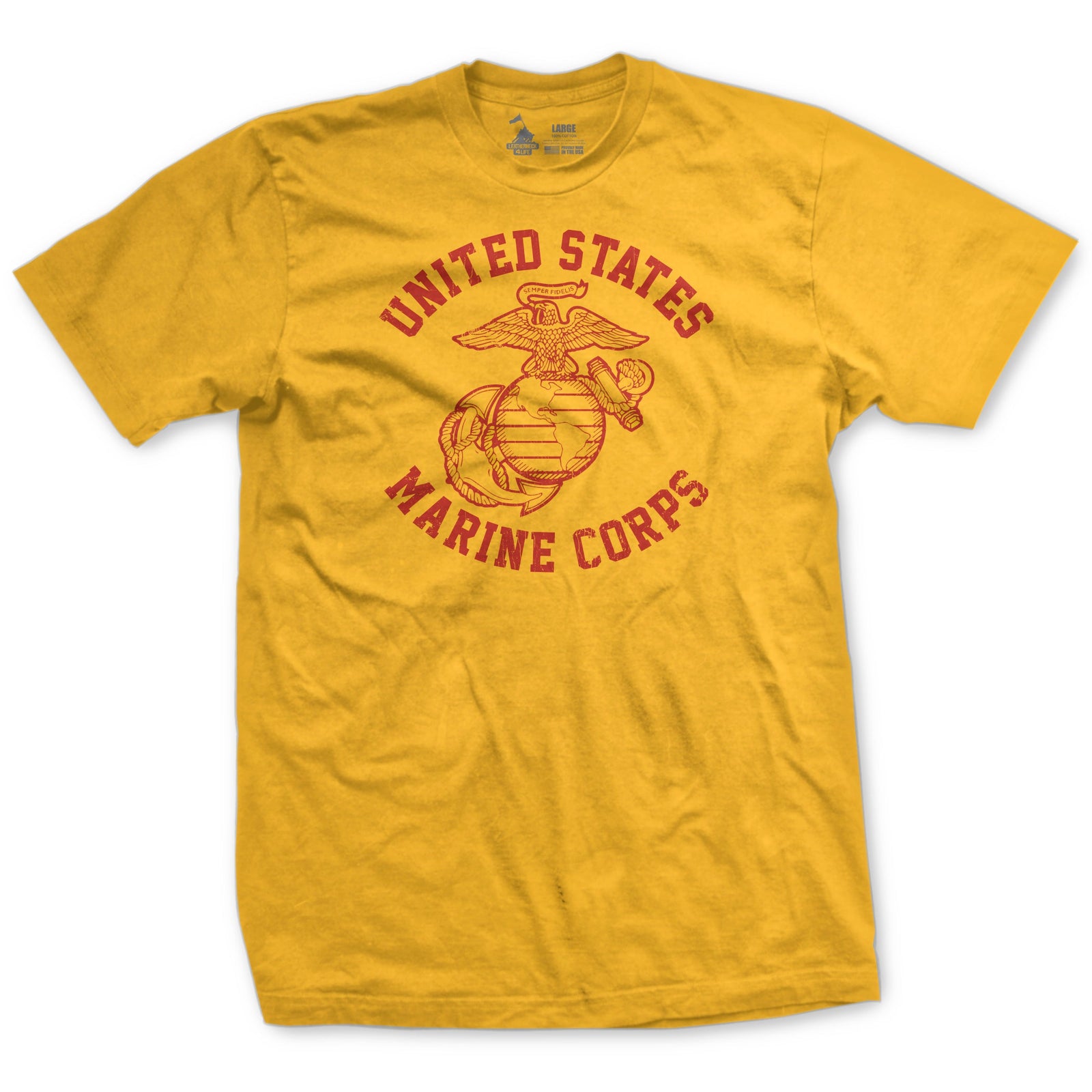 Old School '80s Gunny Highway - Leatherneck For Life-Men's Shirt-SMALL-Ardent Patriot Apparel Co.