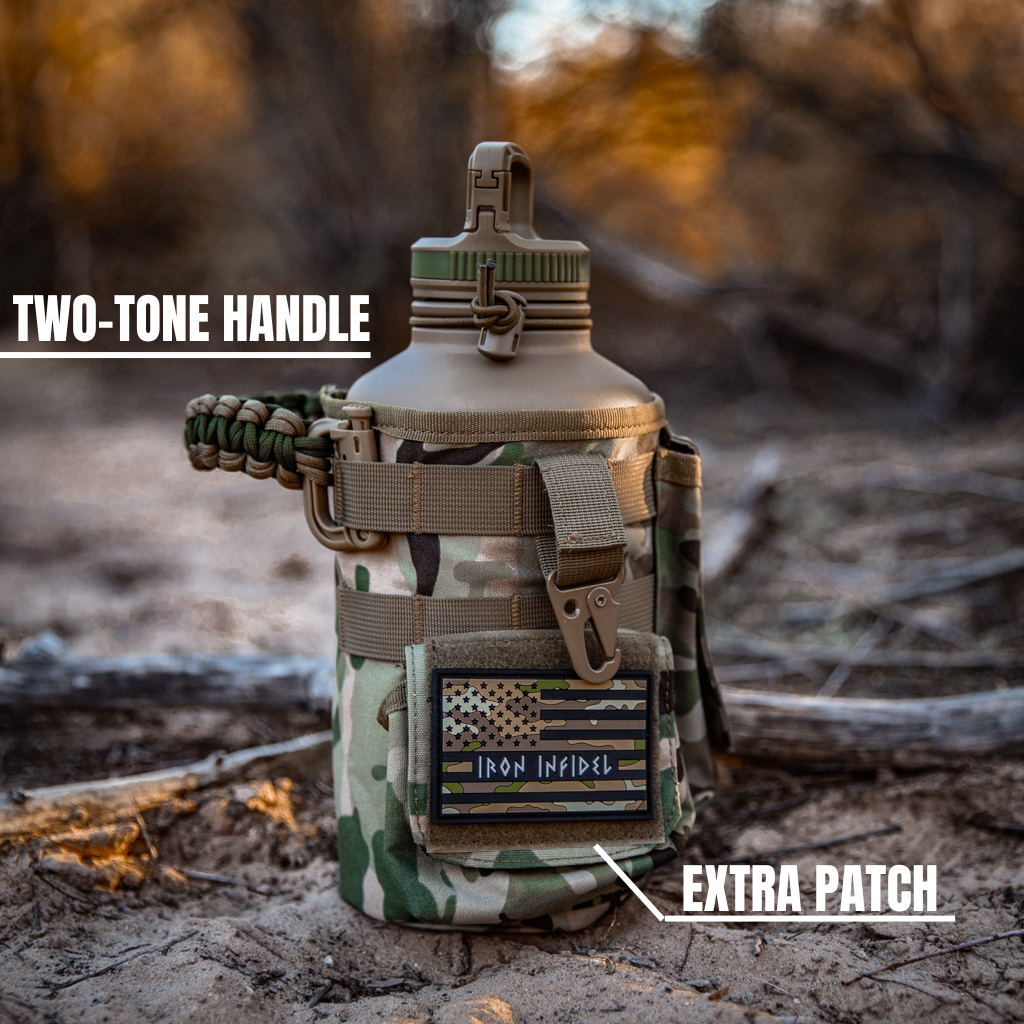 Battle Pack - Battle Bottle Accessory Pack - Iron Infidel-Water Bottle Accessories-Ardent Patriot Apparel Co.