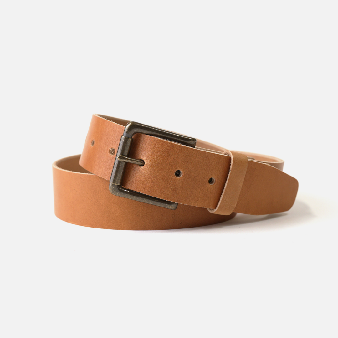 Windom Belt - Range Leather Co.-Belt-Natural-30-Ardent Patriot Apparel Co.
