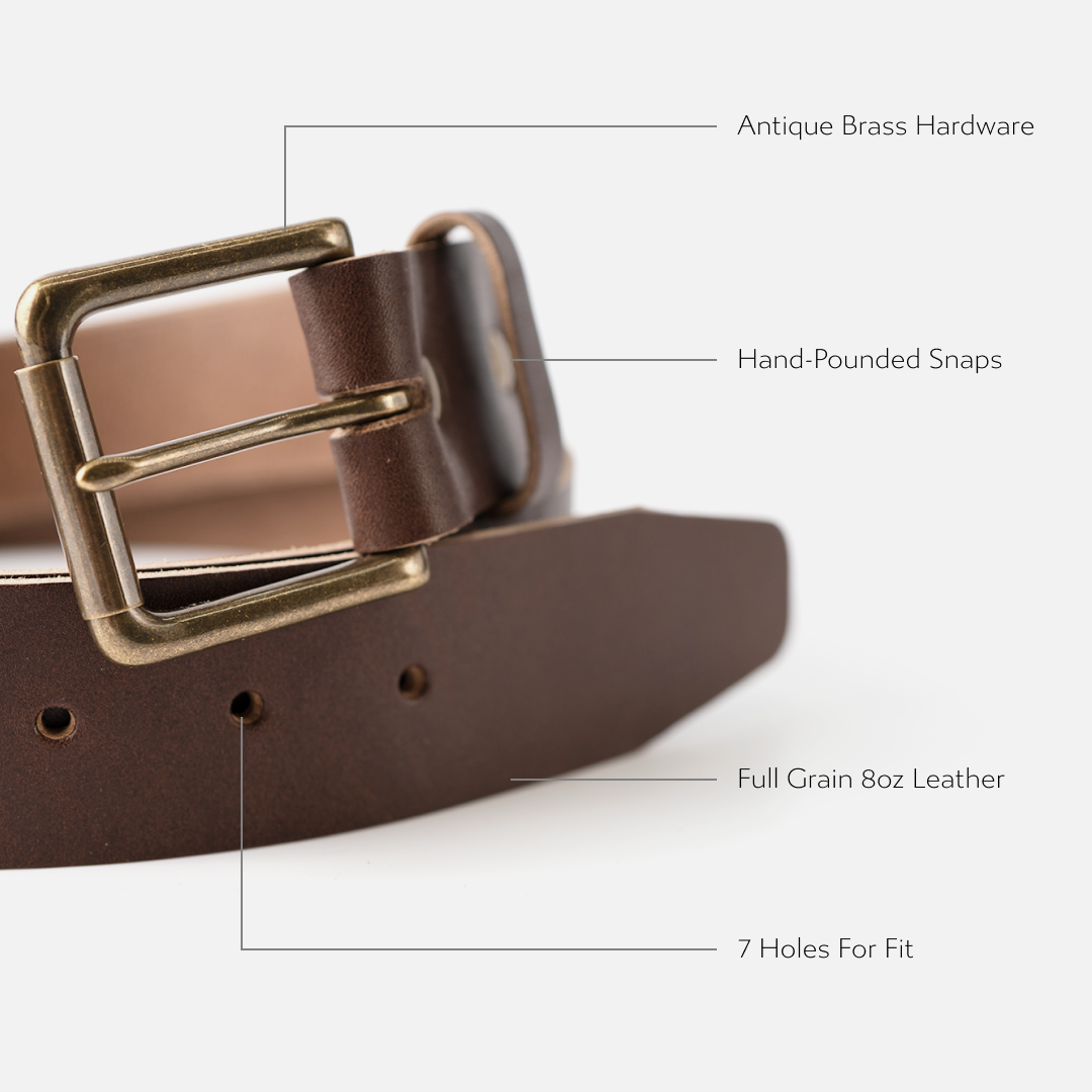 Windom Belt - Range Leather Co.-Belt-Ardent Patriot Apparel Co.