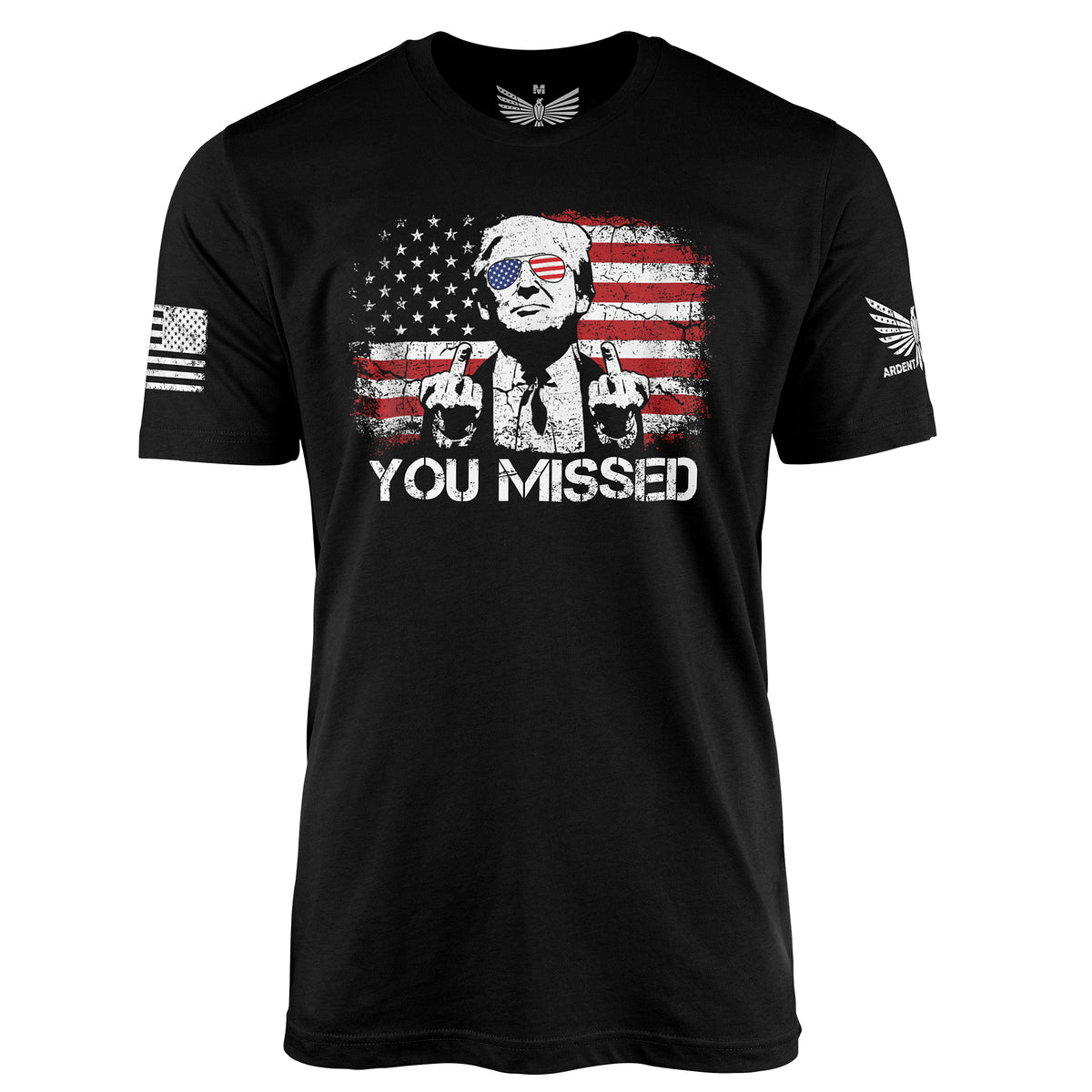 You Missed-Men&#39;s Shirt-S-Ardent Patriot Apparel Co.