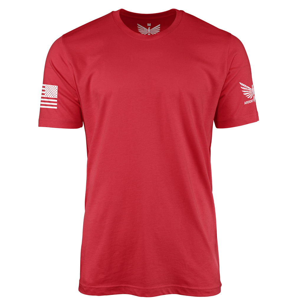 Apparel Grunt Style Red Shirt T Shirts For Man Basic T-Shirts