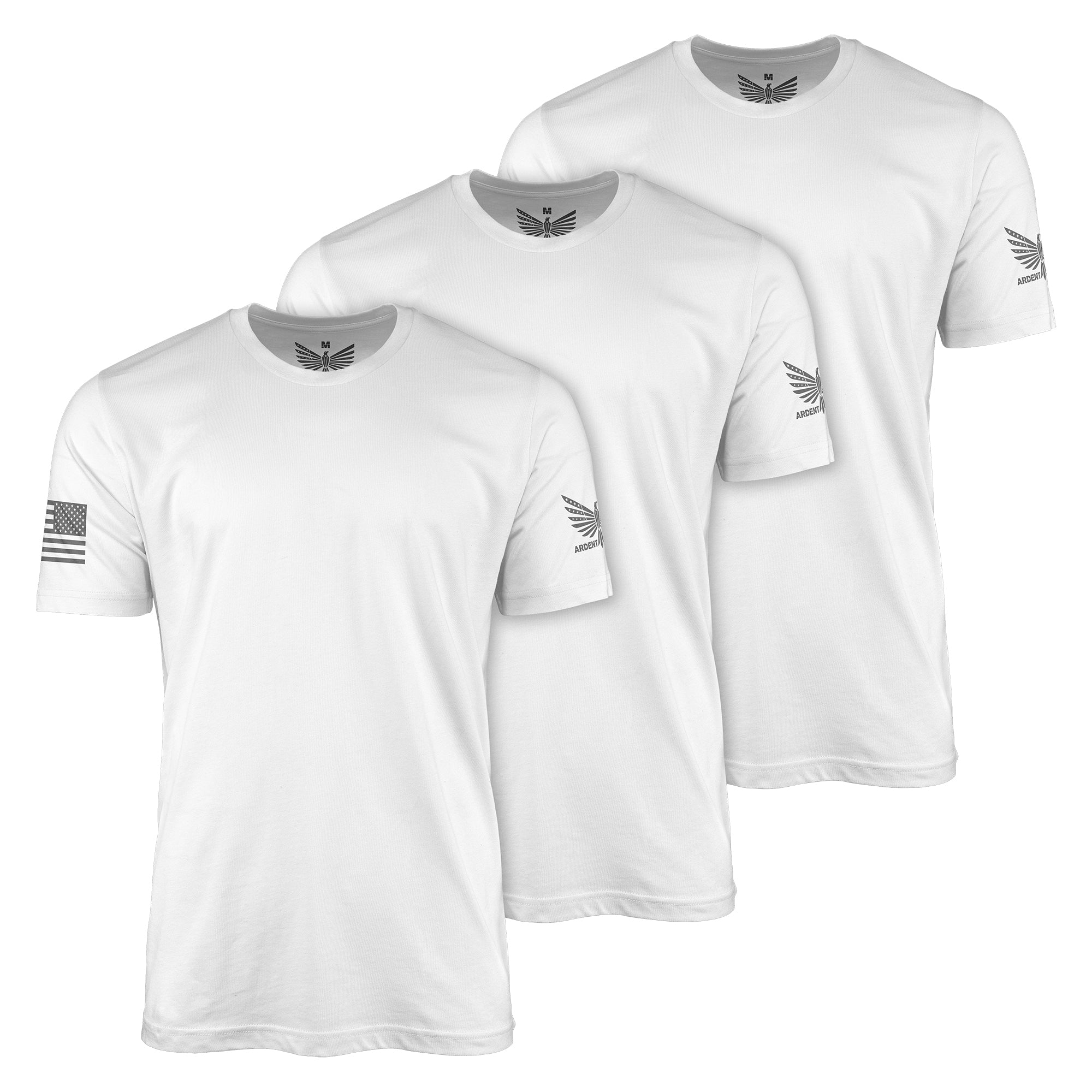 Basic White T-Shirt - 3 Pack