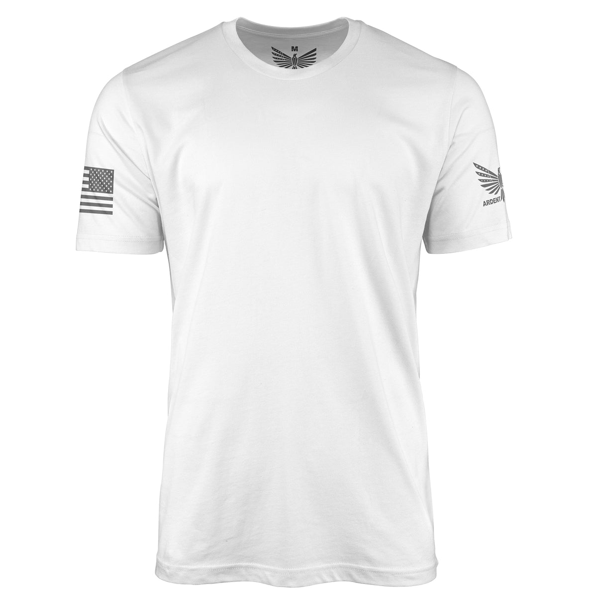 Basic White T-Shirt-Men&#39;s Shirt-XS-Ardent Patriot Apparel Co.