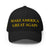 Gold Dark Maga Never Surrender Flexfit Hat-Hats-S/M-Ardent Patriot Apparel Co.