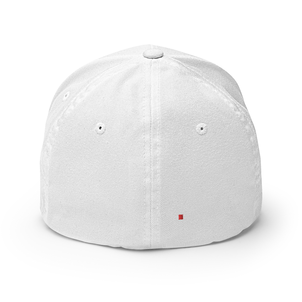 Whiteout Edition American Flag Flexfit Hat-Hats-Ardent Patriot Apparel Co.