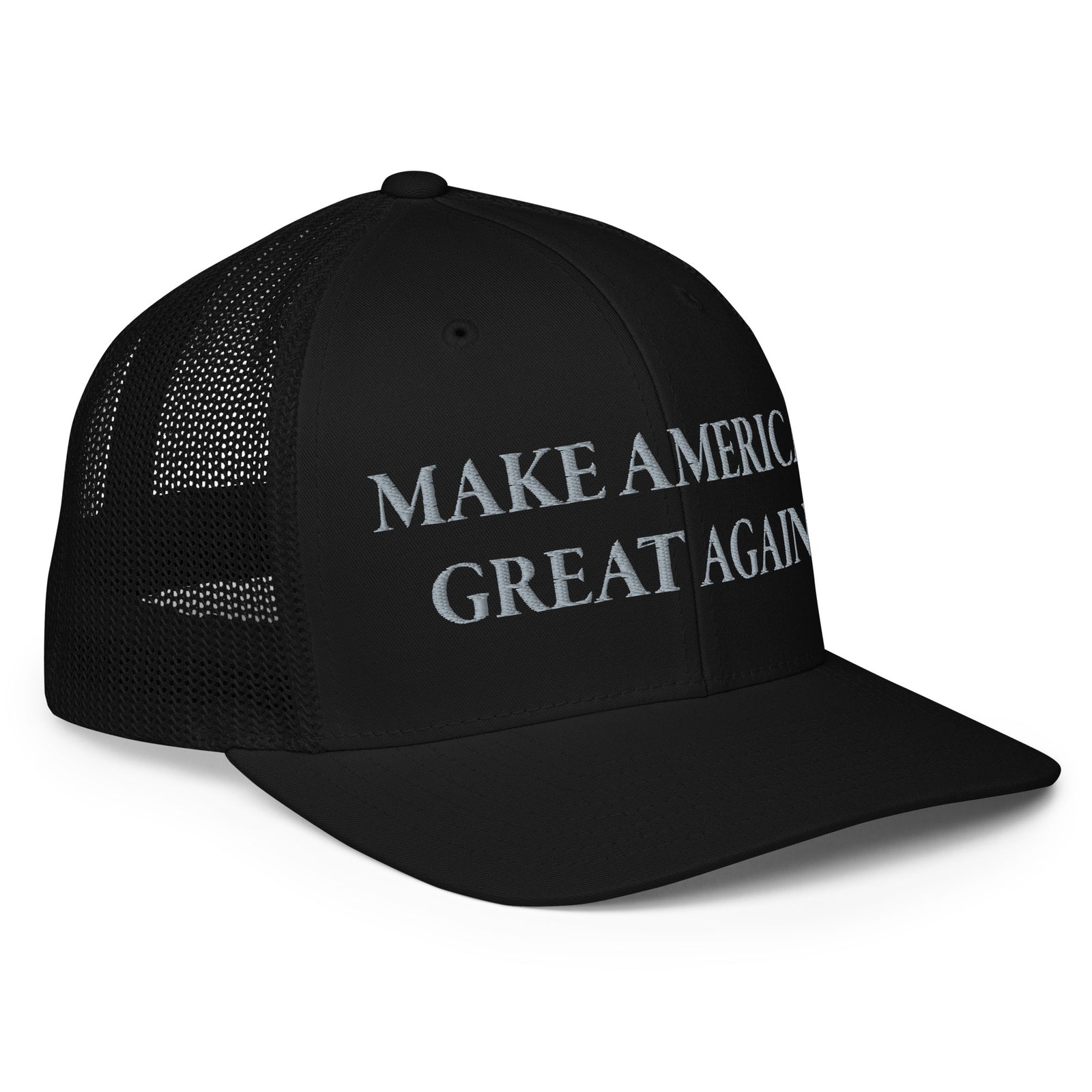 Dark Maga Flexfit Trucker Hat-Hats-Ardent Patriot Apparel Co.