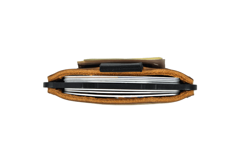 Ascent Wallet - Black Tobacco Brown - Trayvax