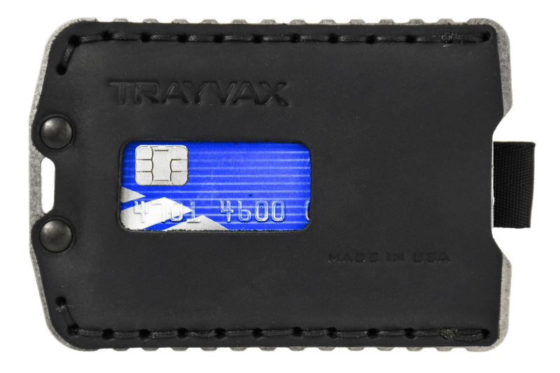Ascent Wallet - Raw Stealth Black - Trayvax