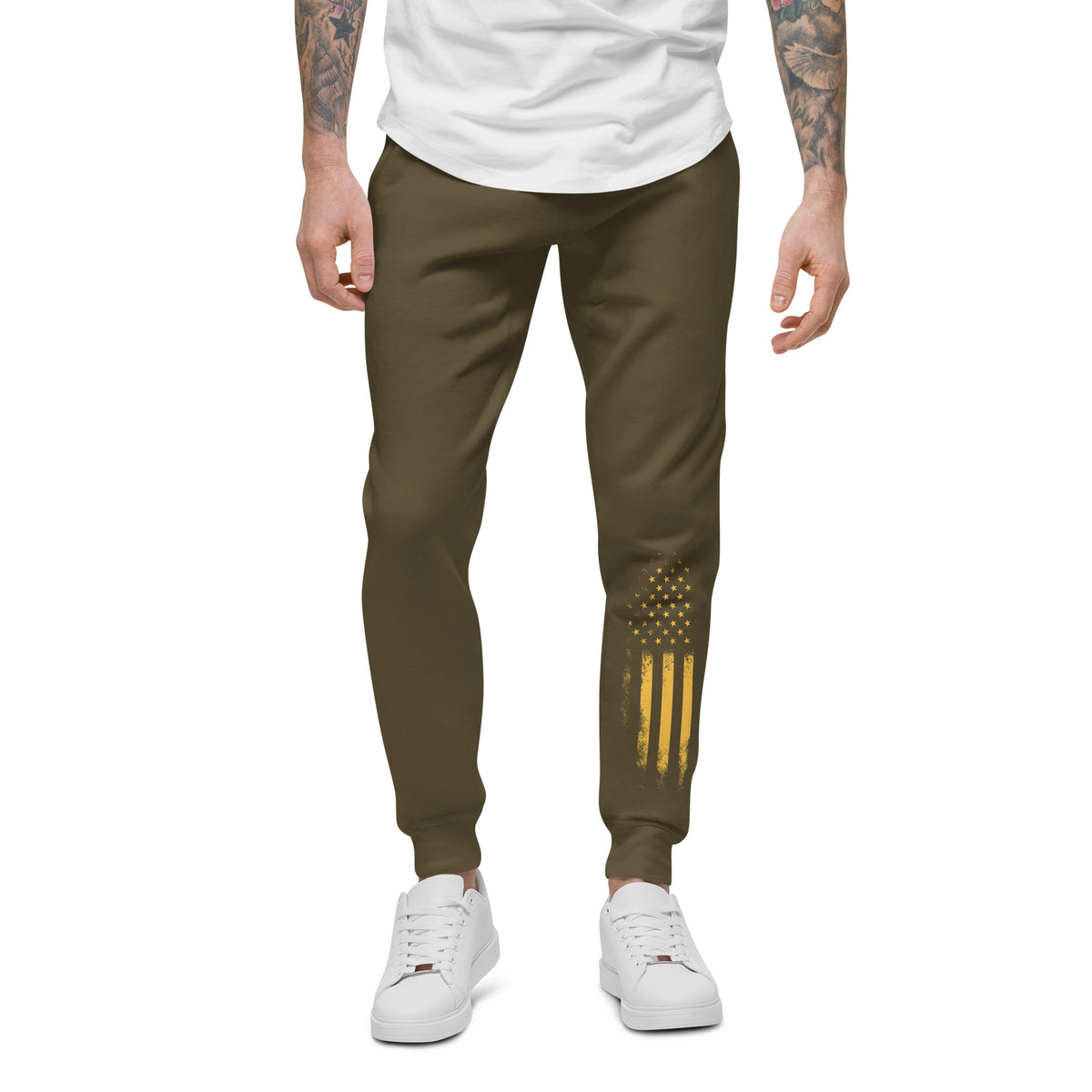 Yellow Flag Sweatpants-Premium Sweatpants-XS-Ardent Patriot Apparel Co.