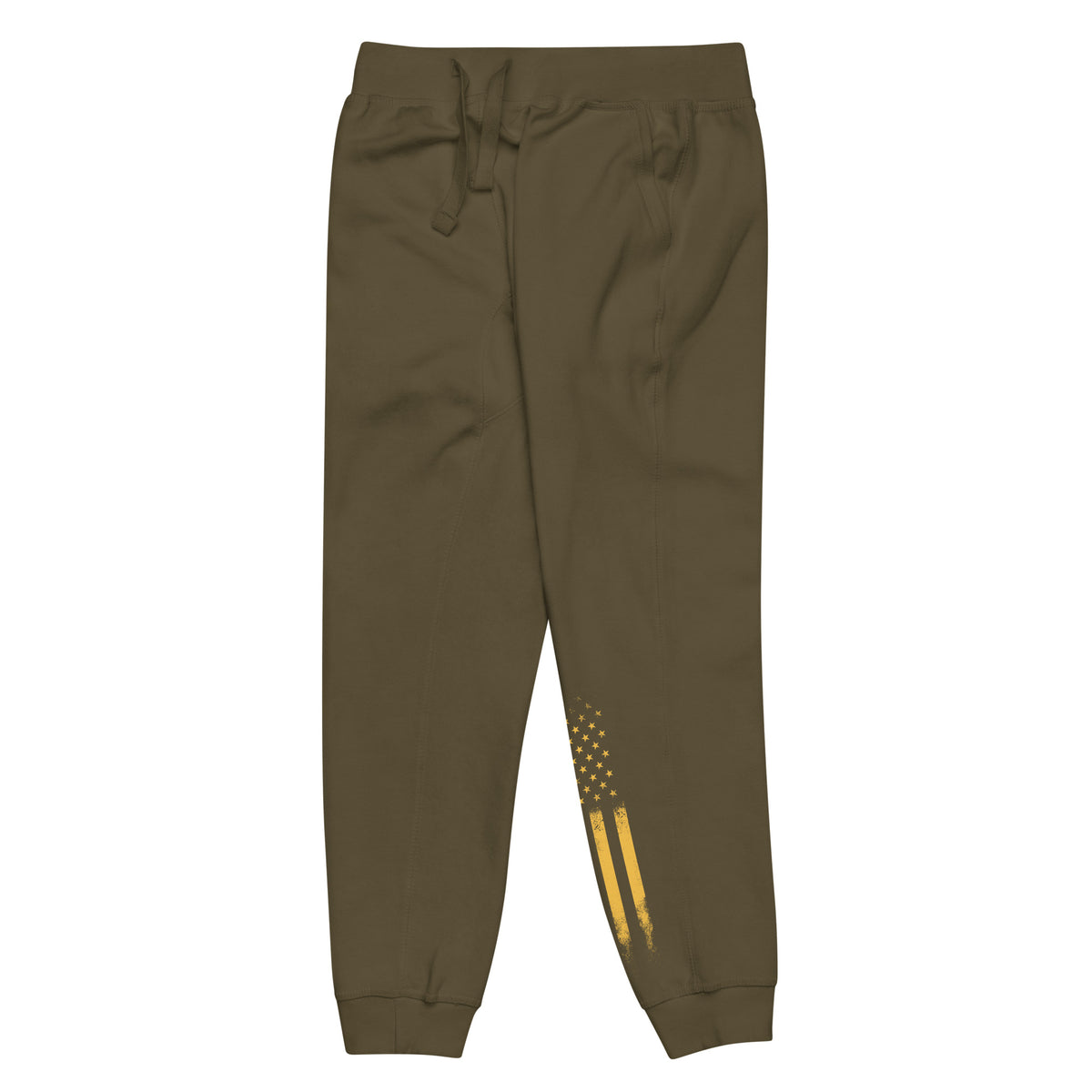 Yellow Flag Sweatpants-Premium Sweatpants-Ardent Patriot Apparel Co.