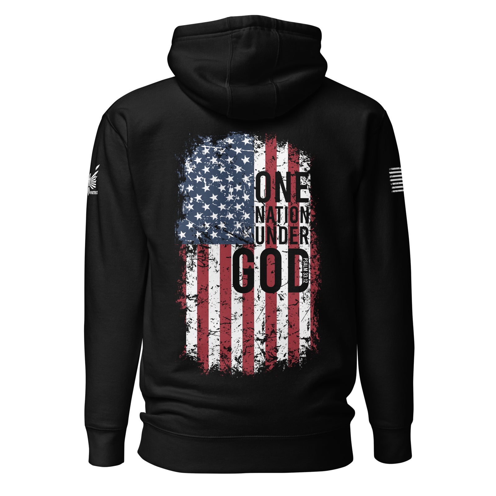 One Nation Hoodie-Premium Hoodie-S-Ardent Patriot Apparel Co.