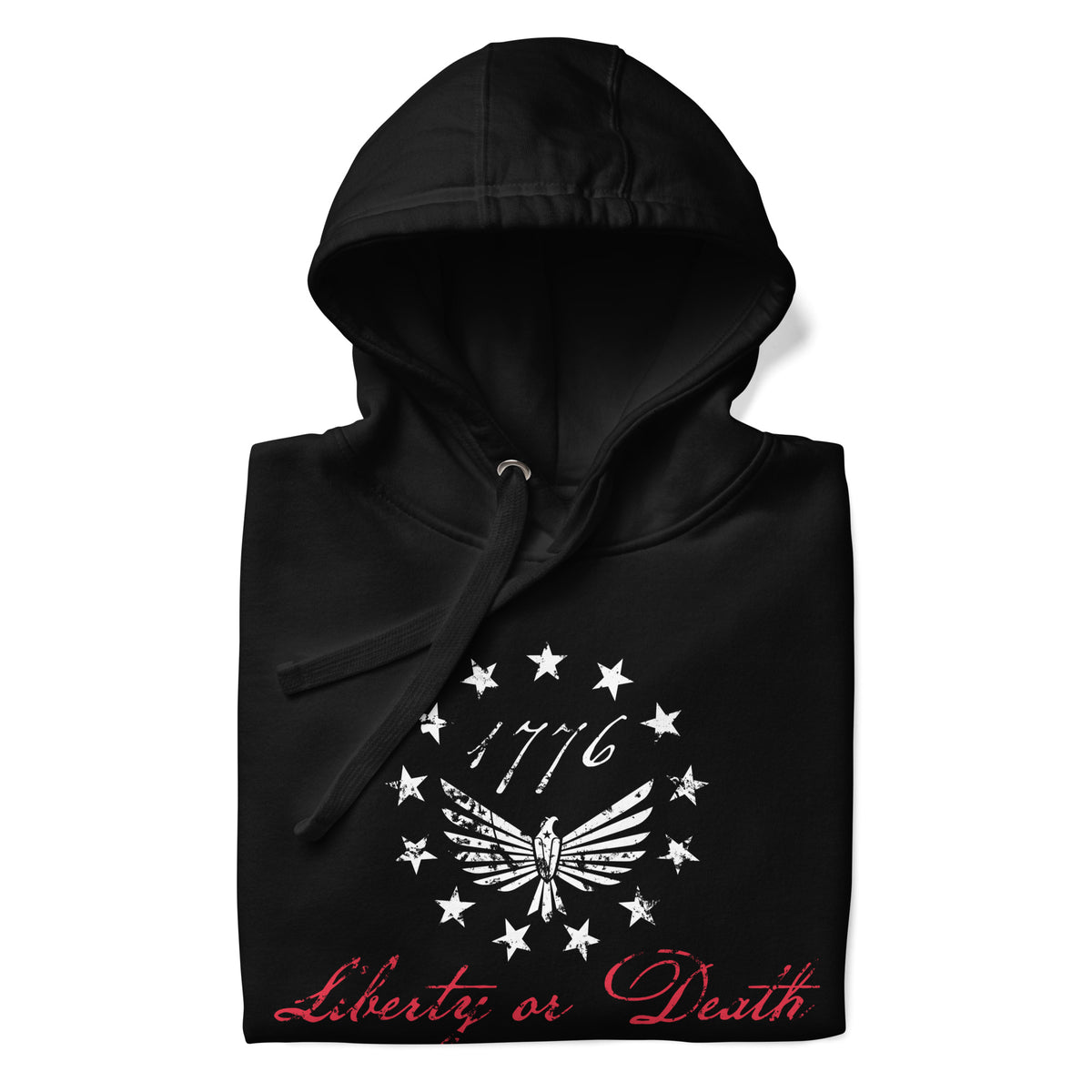 Liberty Or Death Hoodie-Premium Hoodie-Ardent Patriot Apparel Co.