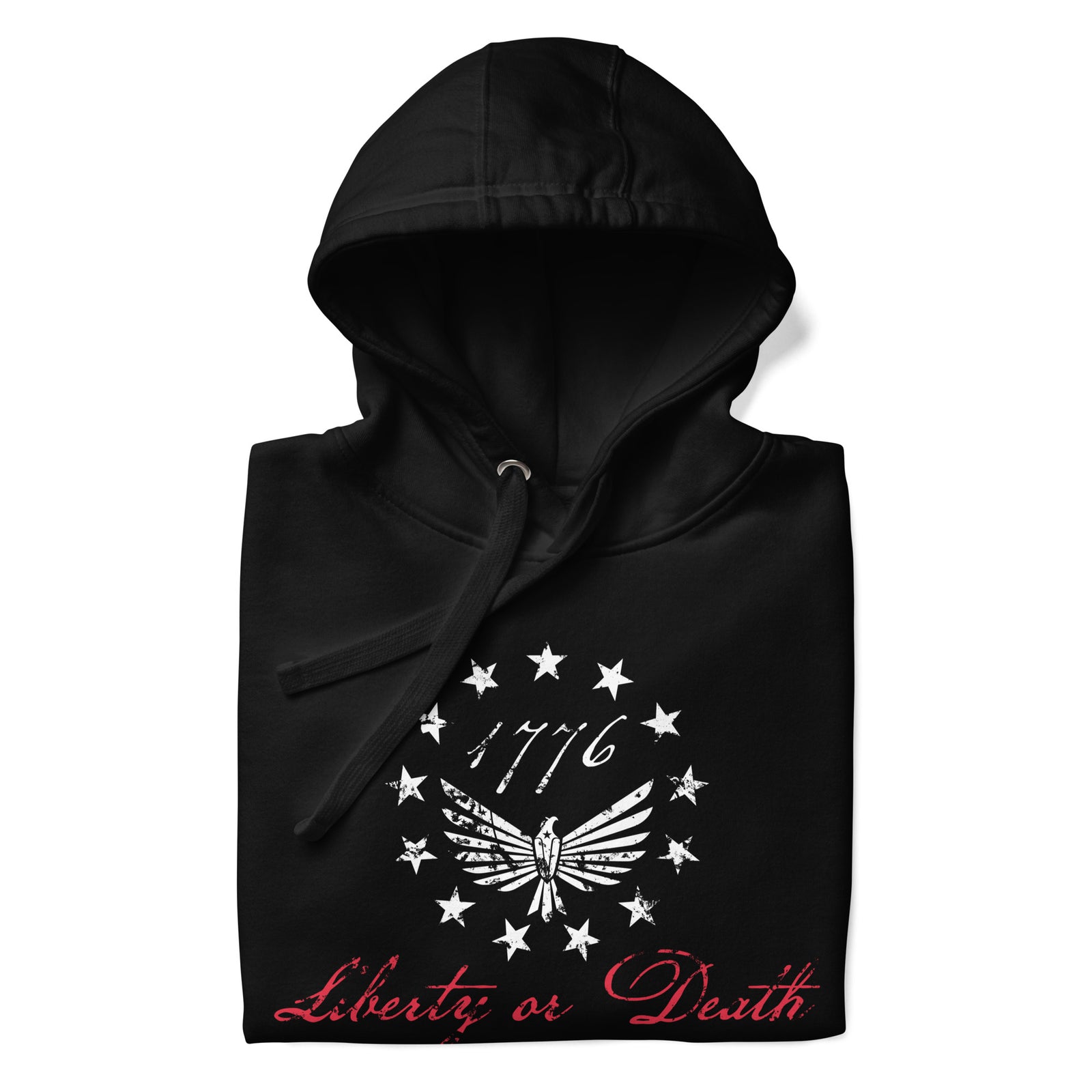 Liberty Or Death Hoodie-Premium Hoodie-Ardent Patriot Apparel Co.