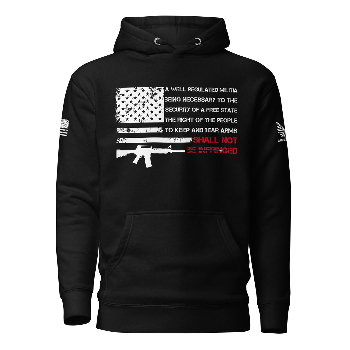 Shall Not Be Infringed Hoodie-Premium Hoodie-S-Ardent Patriot Apparel Co.