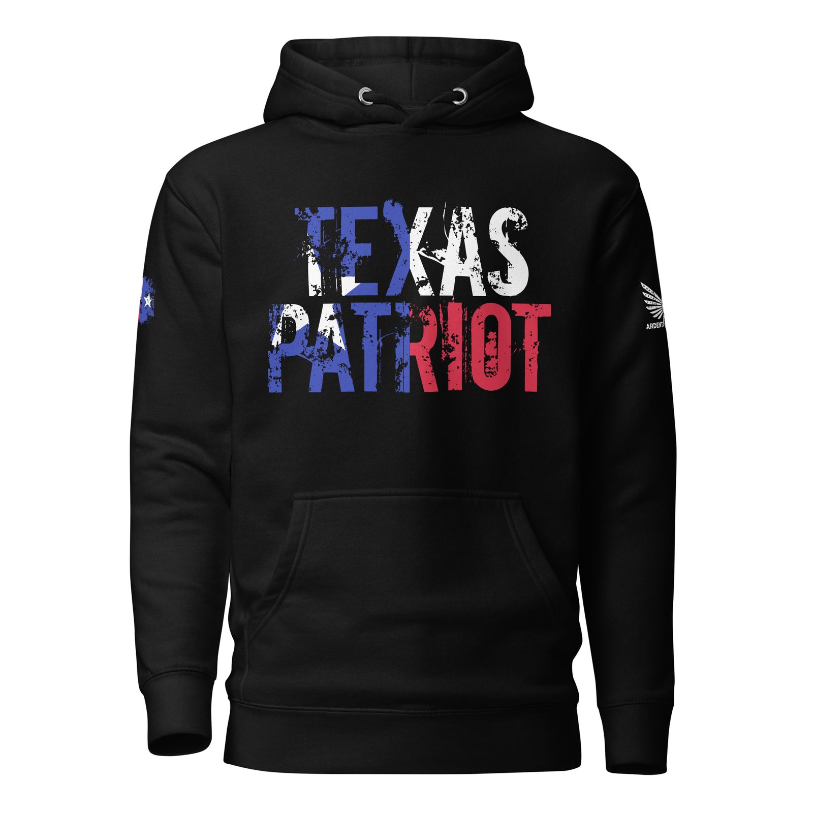 Texas Patriot Hoodie-Premium Hoodie-S-Ardent Patriot Apparel Co.