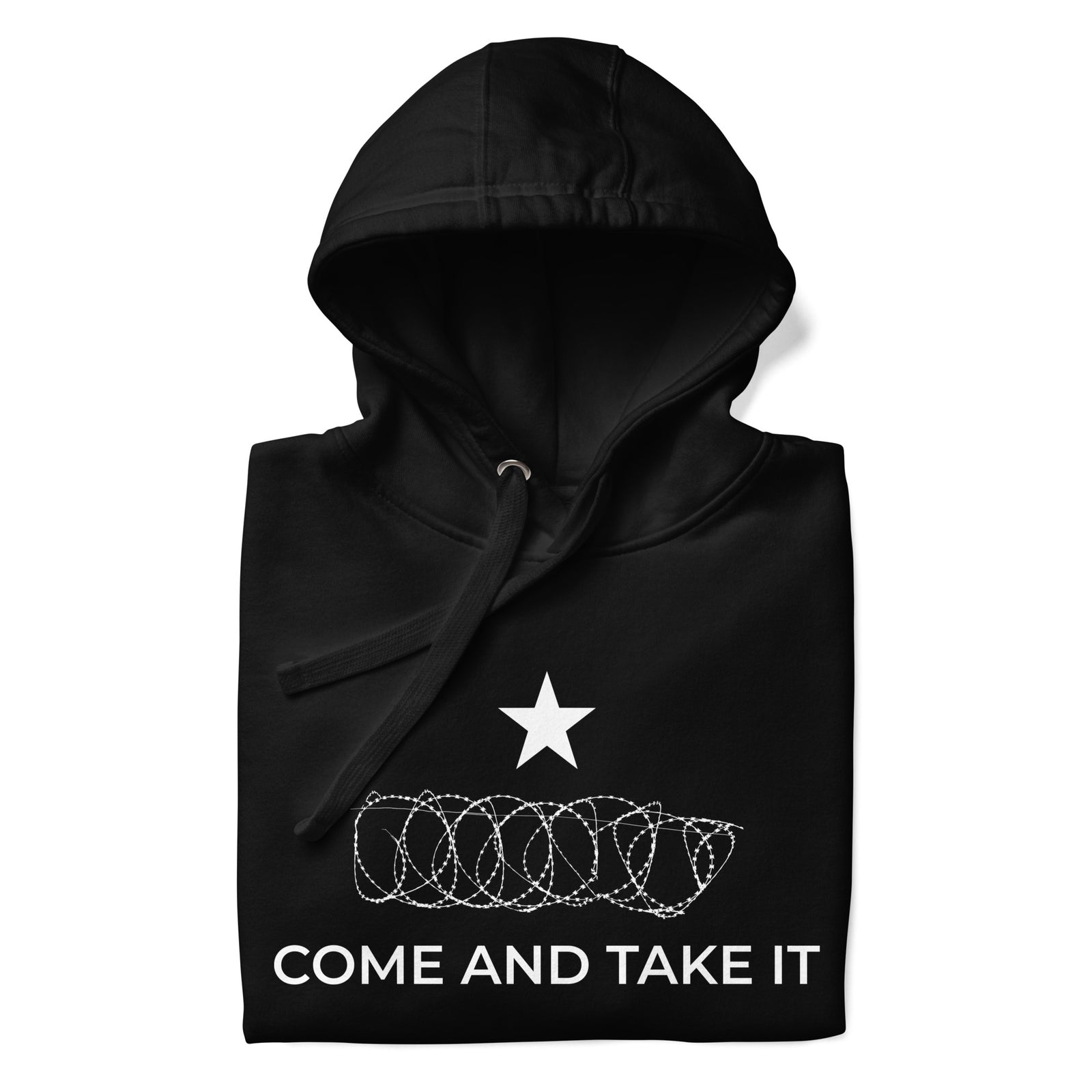 Texas Wire Hoodie-Premium Hoodie-Ardent Patriot Apparel Co.