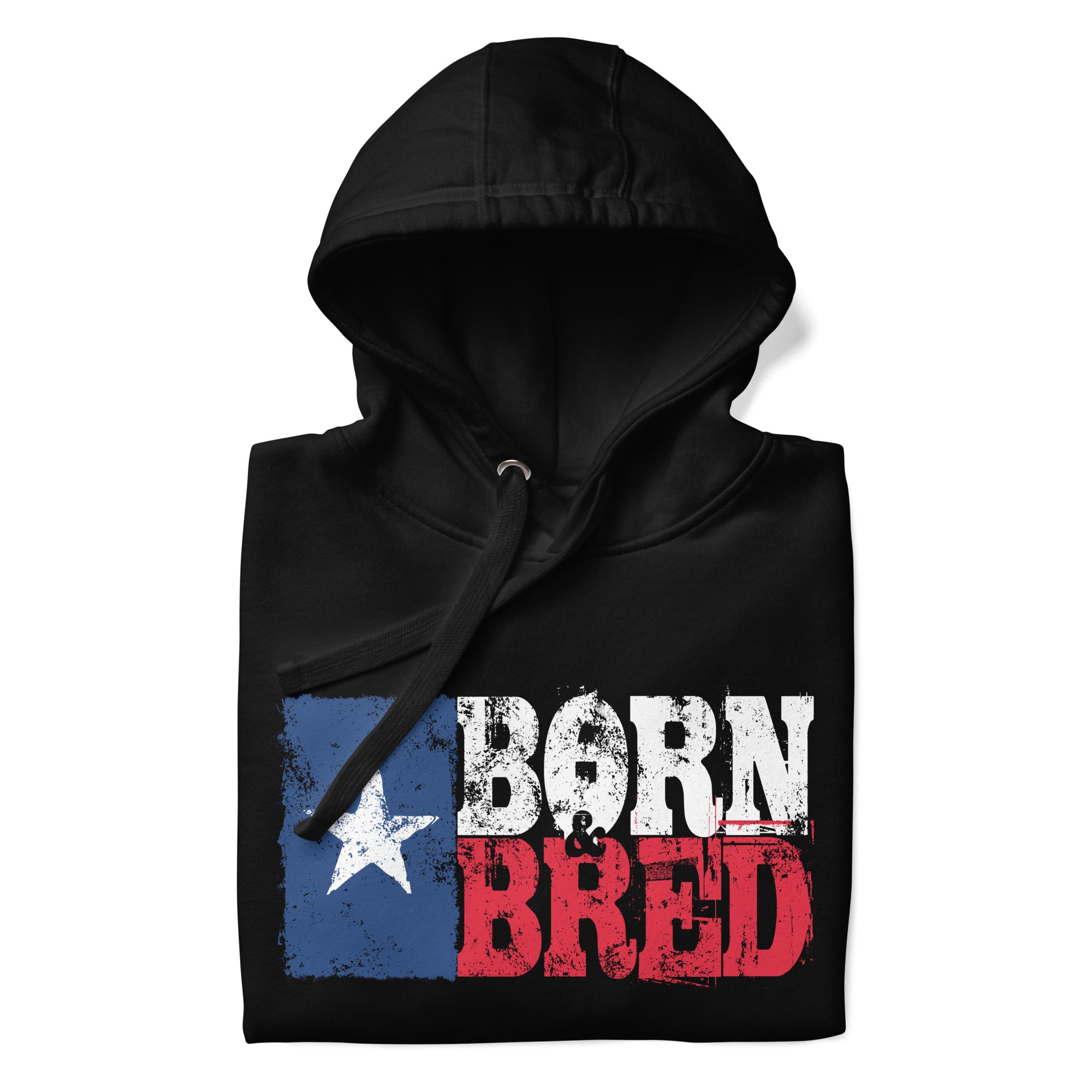 Texas Born & Bred Hoodie-Premium Hoodie-Ardent Patriot Apparel Co.