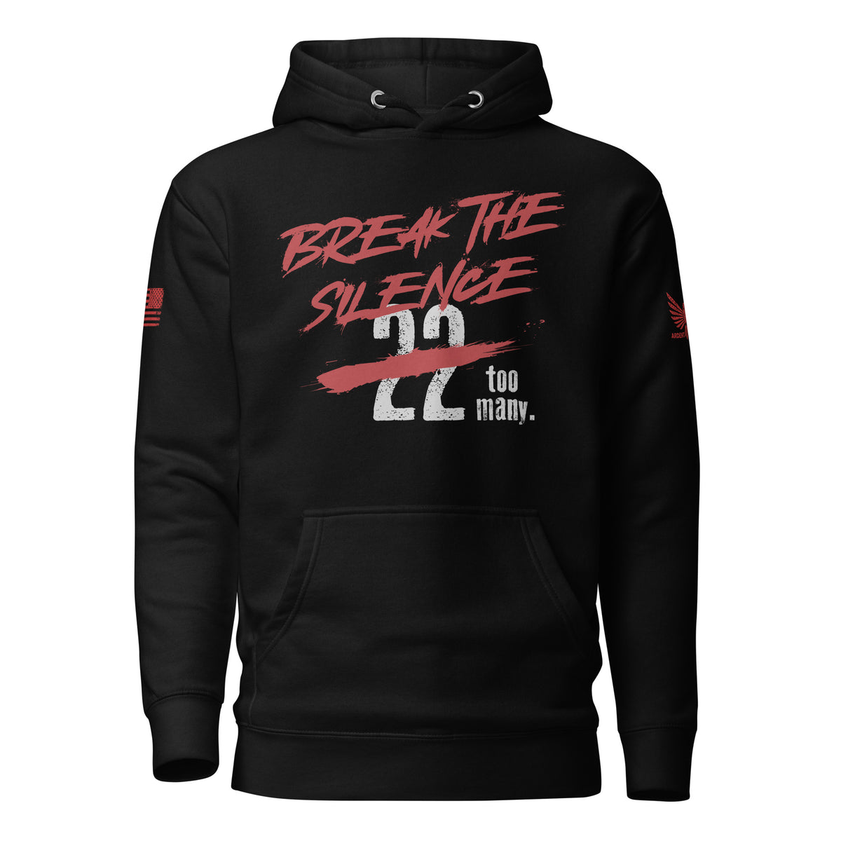 Break The Silence Hoodie-Premium Hoodie-S-Ardent Patriot Apparel Co.