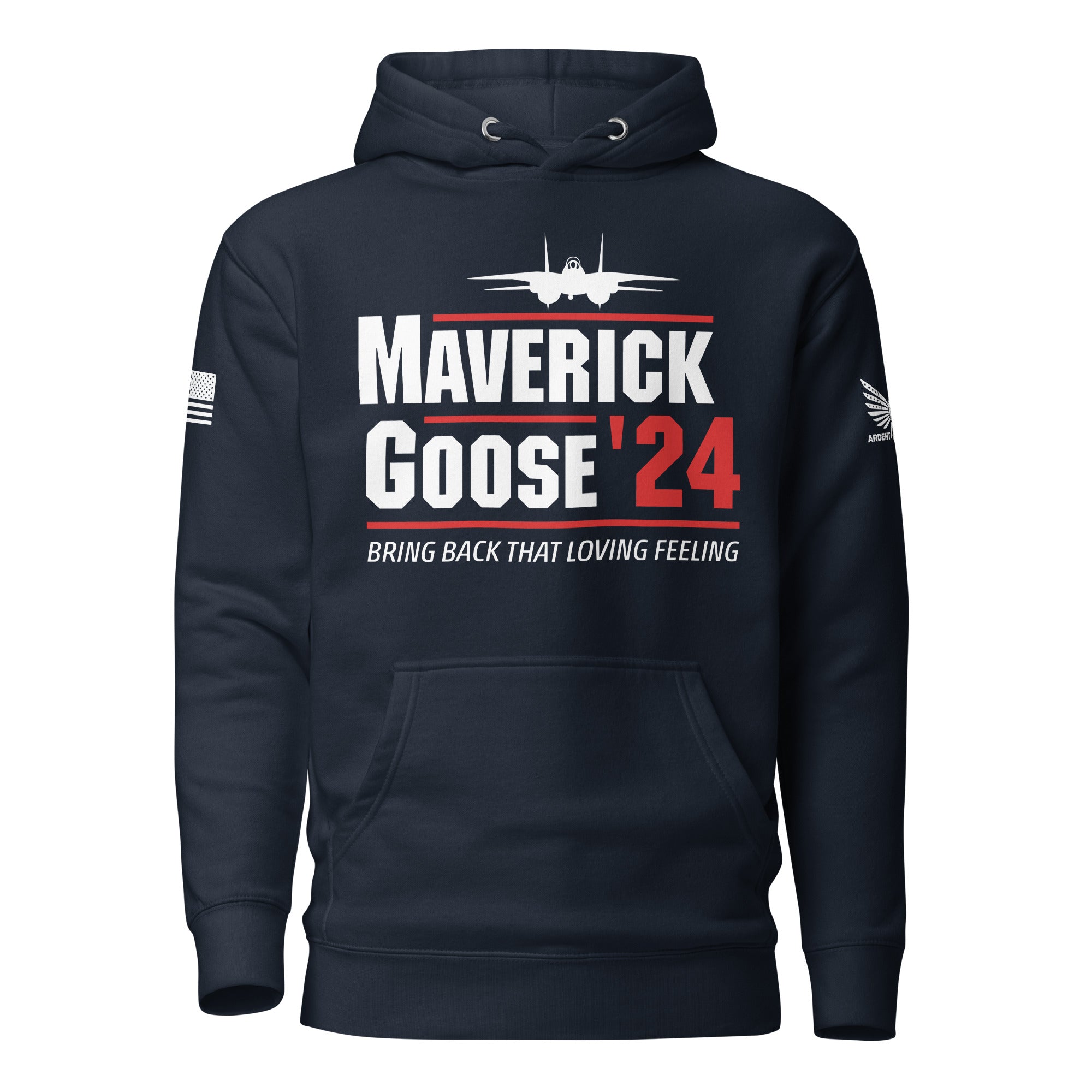 Maverick Goose 2024 Hoodie-Premium Hoodie-S-Ardent Patriot Apparel Co.