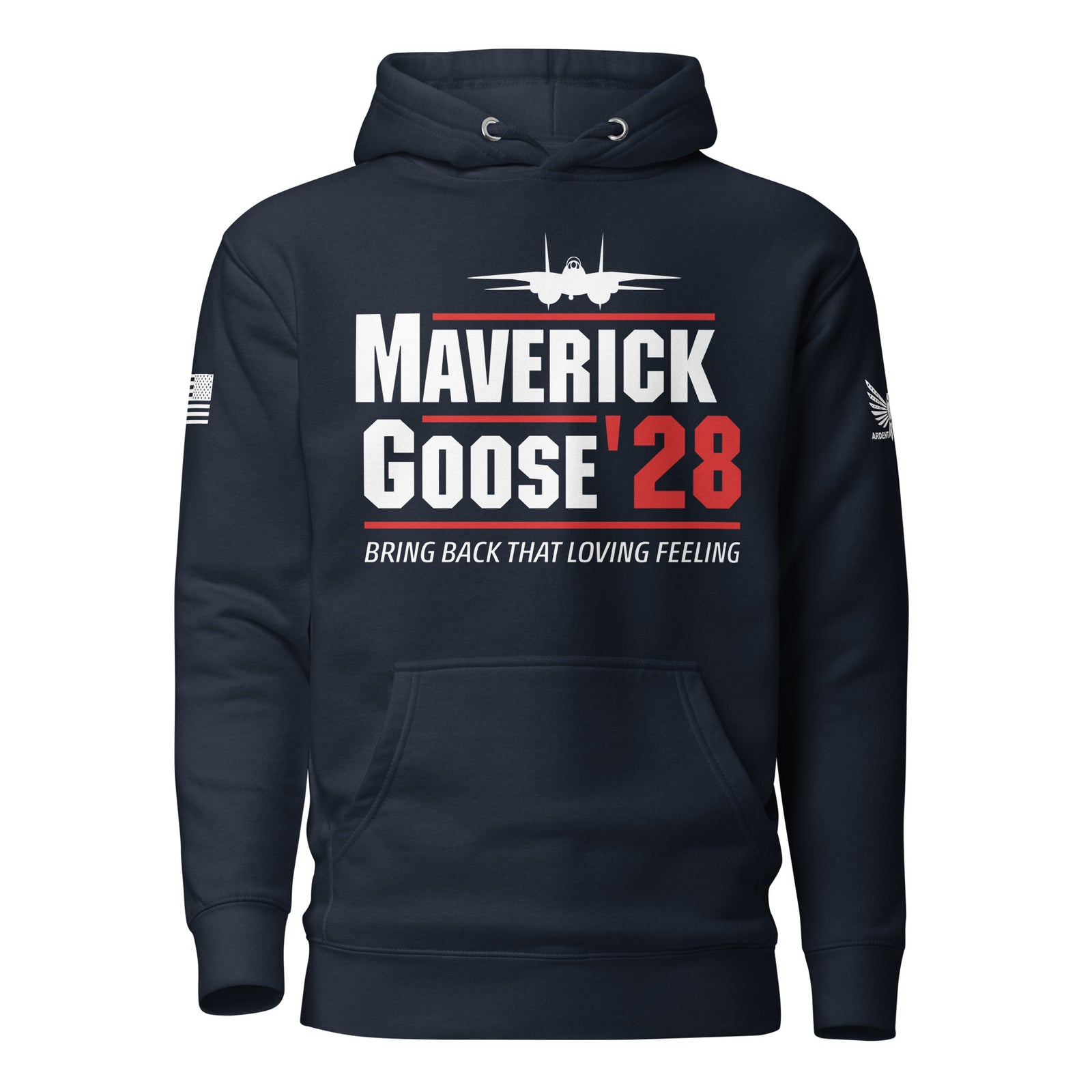 Maverick Goose 2028 Hoodie-Premium Hoodie-S-Ardent Patriot Apparel Co.