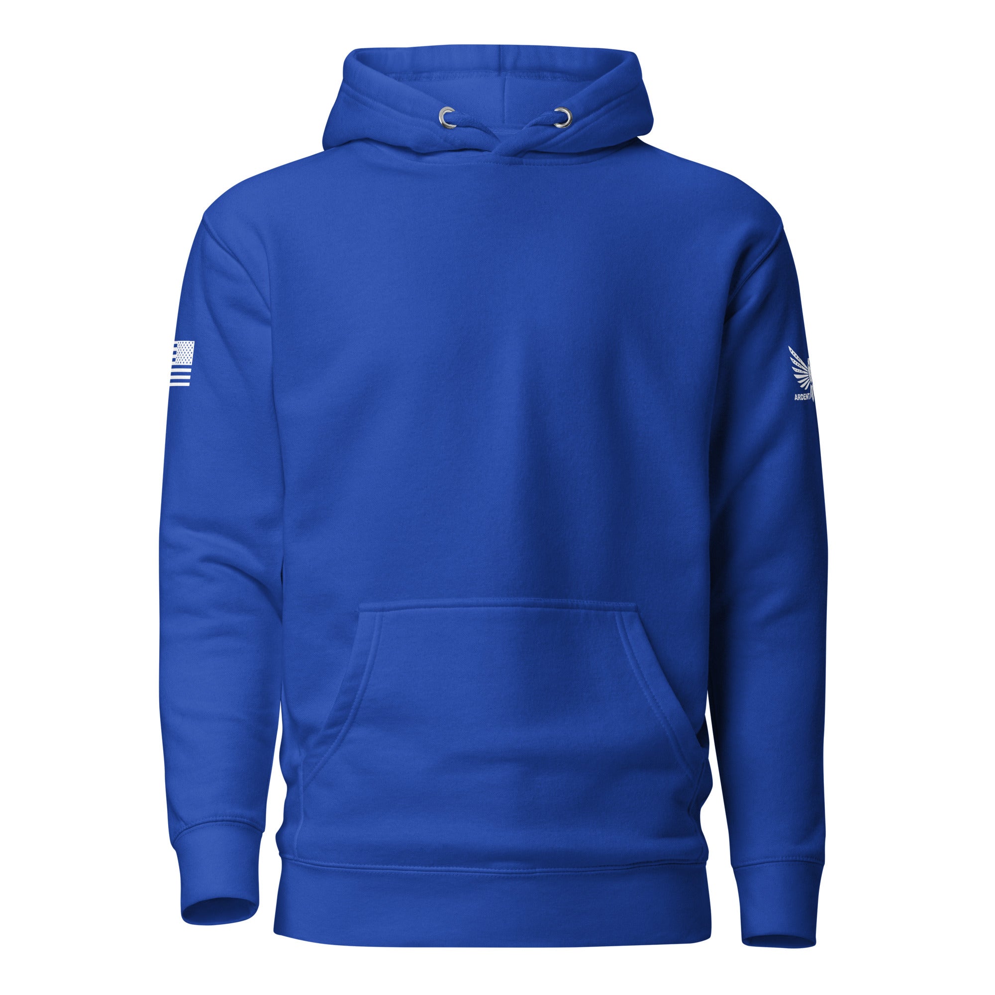 Basic Ardent Patriot Hoodie-Premium Hoodie-Team Royal-S-Ardent Patriot Apparel Co.